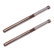 2X Ad alta velocita' in acciaio codolo cilindrico 5 mm 6-Flute mano Alesatore 3.3 pollice Lunghezza