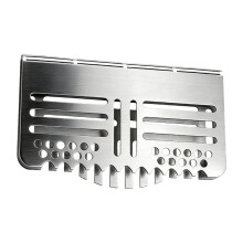 Edelstahl-Fettschutz für Grills, Tablett, Spritzschutz für