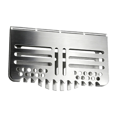 Edelstahl-Fettschutz für Grills, Tablett, Spritzschutz für