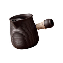 Keramische kachel theepot waterkoker met zijhandgreep voor