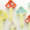 Keramiklöffel-Set mit 4 Stück, inklusive Mini-Übertopf und 4