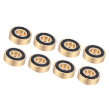Set mit 8 Metall-Anti-Rutsch-Pads für Schneidebrett,-Gold