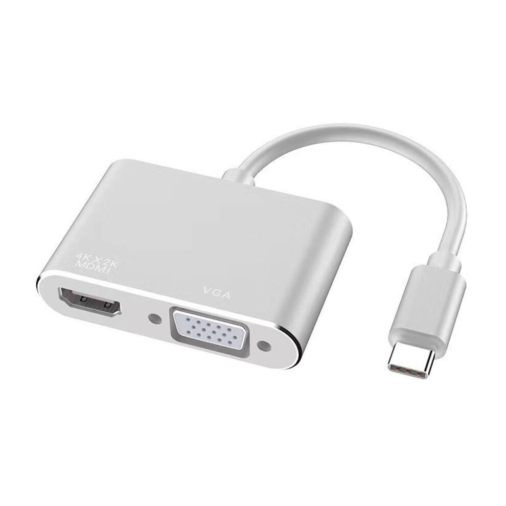 Elegant And Portable Dual Monitor Display Adapter, 4Kx2k Resolution, Ensuring Smooth And Efficient Performance Across A Variety Of Devices 9358999401782