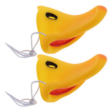 10Stk Gelbe Entennase Latex Maske Für Verkleidung Halloween Partys