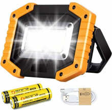 Nouzové LED pracovní světlo, magnetická základna pro bezpečné uchycení, technologie COB LED nabízí bezkonkurenční jas, vodotěsné a