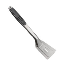 Kochzange aus Edelstahl 304 mit ergonomischem Griff für-Schwarz