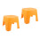 2Pièces Enfant Orange Pour Bain Chaussures 4