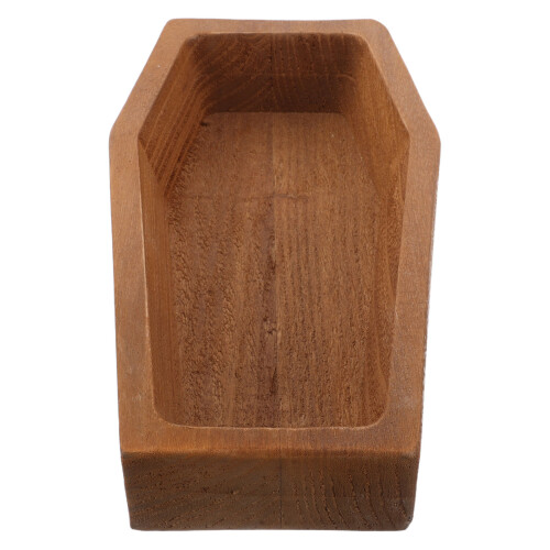 5Pièces Plateau Bois Forme Cercueil Élégant 1