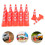 60Pièces Ensemble Mini Panneaux PVC Orange Jeu Et Éducatif 11