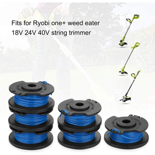 Ανταλλακτικό καρούλι Greenworks Weed Eater 0.065", ασύρματο καρούλι άκρων με δυνατότητα 2