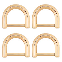 2Pièces D-Rings Dorés En Alliage De Zinc Pour Sacs À Main Sangles