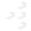 4Pièces Porte Casque Transparent Mural U Forme Polyvalent Pour Bureau 5