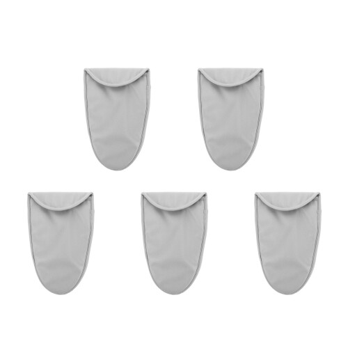 5Pièces Sacoche Sax Alto Gris Usage Poche Protection Coude 2