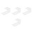 4Pièces Porte Casque Transparent Mural U Forme Polyvalent Pour Bureau 7
