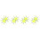 8Pièces Hameçons Calmar Fluorescents Grand Crochet 6