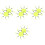 8Pièces Hameçons Calmar Fluorescents Grand Crochet 5