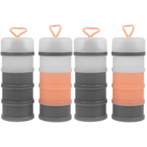 4Pièces Boîtes Silicone À Bébé Avec Lanière 2
