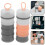 4Pièces Boîtes Silicone À Bébé Avec Lanière 10