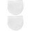 100Pièces Cd Blanches Antirayures Protection Facile D'accès 5