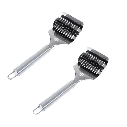 6Pièces Rouleau Filet Pâtes Acier Multi-Usage Facile Nettoyage