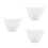 3Pièces Slip String Pour Danse Gymnastique Yoga 6