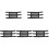 5Pièces Chaise Extérieure Nylon Noire Robuste Facile À Transporter 4