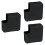 3Pièces Coque Silicone Pour Adaptateur Antidérapant 6