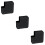 3Pièces Coque Silicone Pour Adaptateur Antidérapant 9