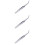 3Pièces Pince À Ongles Nail Argent Pour Pose De 8