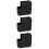 3Pièces Coque Silicone Pour Adaptateur Antidérapant 8