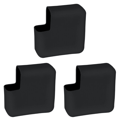3Pièces Coque Silicone Pour Adaptateur Antidérapant 1
