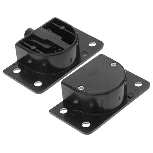8Ensembles Kit Rouleaux Portes Armoires Noires, Usage 1