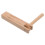 2Pièces Instruments Percussion Manuels En Bois Beige Pour Événements 3