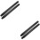 4Pièces Support Métal Noir Pour Haut-Parleur Et Subwoofer Usage Pro 8