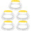 5Pièces Rangement Métal Multi-Sections Portable Design Moderne 8