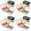 20Pièces Boîtes Couvercle Rangement Accessoires Compact 5