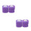 16Pièces Têtes Jetables Wc Violet Spongieux Usage 6