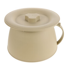 2Pièces Urinal De Chevet Clair Avec Couvercle Antimode