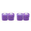 16Pièces Têtes Jetables Wc Violet Spongieux Usage 9