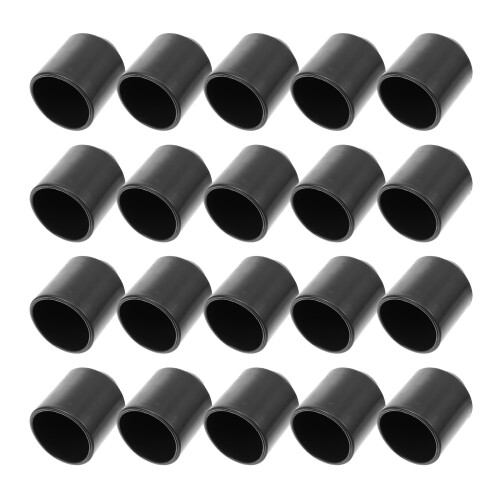 40Pièces Protections De Queue De Billard Faciles À Remplacer Noir 1
