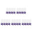 20Pièces À Dents Doigt Nylon Violet Pour Chats 9