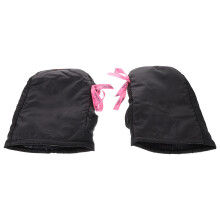 4Paires Noir Oxford Pour Poignées Hiver Résistants Vent Eau