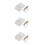 3Ensembles Cutter Rectangulaire Miel Acier Coffret Précis 4