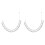 2Pièces Bracelet De Vintage Argent Cloche Mode 4