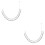 2Pièces Bracelet De Vintage Argent Cloche Mode 8