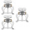 3Ensembles Trombone Lyre Argent + Flûte + Saxophone Clip Avec Chiffon 9
