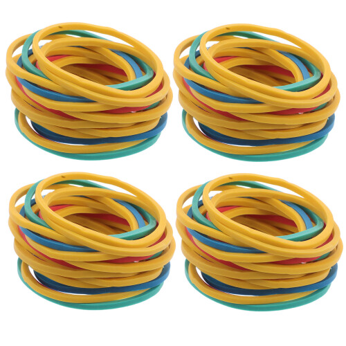 240Pièces Petits Elastiques En Caoutchouc Multicolores Polyvalents 1