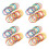 240Pièces Petits Elastiques En Caoutchouc Multicolores Polyvalents 5