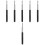 6Pièces Pointer Retractable Noir Robuste Pour Usage Didactique 4
