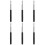 6Pièces Pointer Retractable Noir Robuste Pour Usage Didactique 2